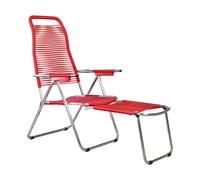 Fiam Silla para tomar el sol Spaghetti Rojo