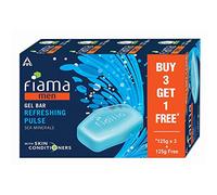 Fiama Di Wills - Barra de gel refrescante para hombre, 125 g (compra 3 y obtén 1 gratis)