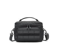 Fiambrera Aislada For Hombre, Bolsa De Gimnasio De Alta Capacidad, Pícnic Al Aire Libre, Bolsa De Almuerzo De Mano Gruesa A Prueba De Fugas, Bolsas Cruzadas For Fitness(Black)