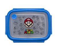 Scooli Fiambrera de acero inoxidable Super Mario