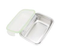 Fiambrera De Acero Para Niños Recipientes De Comida De Acero Inoxidable Con Tapas Para Niños, Recipientes Para Sándwiches, Fiambreras Recipientes Para Ensaladas Tipo Sándwich(850ml)