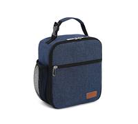 Fiambrera Femuar para hombres, mujeres y adultos, peque a bolsa de almuerzo para oficina, trabajo, picnic - Lonchera port til reutilizable, color