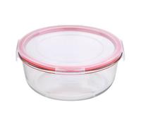 Fiambrera hermética san ignacio rojo vidrio de borosilicato (1,2 l)