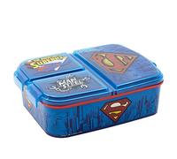 Fiambrera infantil múltiple con 3 compartimentos de Superman