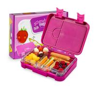 fiambrera junior 6 compartimentos 21,3 x 15 x 4,5 cm Sin BPA