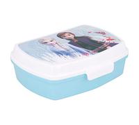 Fiambrera rectangular para el almuerzo infantil de Frozen blue forest
