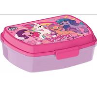 Fiambrera rectangular para el almuerzo infantil de My Little Pony