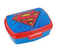 Fiambrera rectangular para el almuerzo infantil de Superman