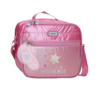 Enso Into The Wild Neceser Adaptable con Bandolera Rosa 25x21x11 cm Poliéster