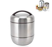 Fiambrera Térmica Apilable De Acero Inoxidable, Termo Para Comida Caliente, Fiambrera, Tarro Termo Para Alimentos, Fiambrera Bento Con Aislamiento Al Vacío, Contenedor De Almuerzo Para Oficina, Picnic