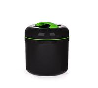 Fiambrera térmica de 4 L hecha en España, color negro-verde [Proterm]