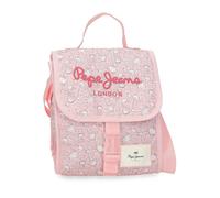 Pepe Jeans MIA Bandolera Porta Alimentos térmica Rosa Claro 20x23x14 cm Poliéster by Joumma Bags