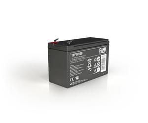 FIAMM 9642 - Batería 12 FGH 36 (12 V/9.0 AH - Faston 250), color negro