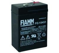 FIAMM Batería de 6 V y 4,5 Ah FG10451 VRLA AGM hermética.
