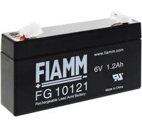 Fiamm Batería Serie FG 6 V Alimentación de emergencia UPS Conexión Faston 187 plana de 4,8 mm (FG10121 Amperaje 1,2 (Ah))