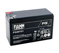 FIAMM FG20721 - Batería para inversor (7,2 Ah, 12 V, 7,2 Ah, 12 V, 1 Pieza(s), 5 año(s), 2,43 kg)