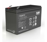 FIAMM FG20721 Batería Plomo-Ácido 12V 7,2Ah FASTON 4,8MM 151x65x94