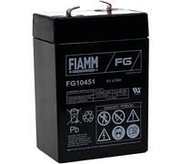 FIAMM Recambio de Batería para Peg Perego Polaris Sportsman 400 Smoby Diamec Sportsmann 400 6V 4 5Ah