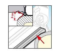 FIAMMA INFERIOR RAIN GUARD junta - para persianas F45S/L