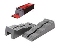 Fiamma® Level Up - Cuñas de equilibrio (2 unidades, incluye bolsa de transporte, 4 - 10 cm), color gris