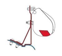 Fiamma Llama 98655682 Juego de Abrazaderas