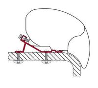 Fiamma Llama 98655855 Juego de Abrazaderas