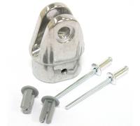 Fiamma Metal Mitad Ronda Pierna Parte Superior para Caravanstore (1 Pieza) 98655 - 217