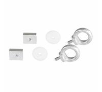 Fiamma Metal Ojo Bucle Anclaje X 2 Para Garaje Rail Anchorage Autocaravana