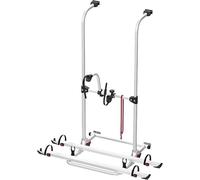 Fiamma Portabicicletas Carry Bike Pro para 2 Ruedas, Aluminio, Negro, 69 x 128 x 80 - 150 cm, 10,15 kg, Carga de 60 kg