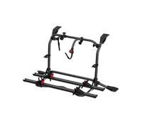 Fiamma Portabicicletas para VW T6, Negro, Aluminio/Acero Inoxidable, 67-82 x 153 x 85 cm, 14 kg, Extensible, 60 kg de Carga, Montaje en Puerta Trasera