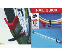 Fiamma Riel para Bicicleta Rail Quick 128 Blue