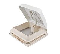 Fiamma Vent 28 - Protector de techo (28 x 28 cm, con sellador), color blanco