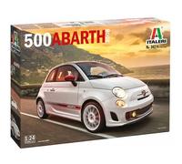 Fiat 500 Abarth 2008 A 1/24 Por Italeri: Ciudadana Deportiva Italiana Moderna