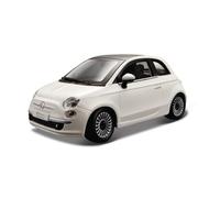 Fiat 500 blanco 1:24 BBURAGO