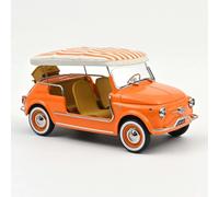 Fiat 500 Jolly 1965 Naranjo Norev 1:18 187791