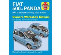 Fiat 500 & Panda (04 - 12) Haynes Repair Manual (Tapa blanda) (Importación USA)