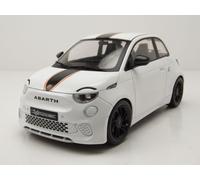 2024 Fiat 500e Abarth Blanco Decorado 1:18 MC Group 18497