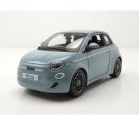 Fiat 500E Azul Metálico Coche De Modelo 1:24 Bburago