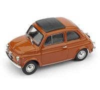 Fiat 500F Cerrada 1965-1972 Rojo Coral Claro Interior Negro 1:43 Modelo R455-14