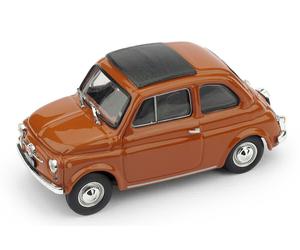 Fiat 500F Cerrada 1965-1972 Rojo Coral Claro Interior Negro 1:43 Modelo R455-14