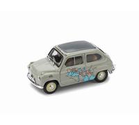 Fiat 600 Raid Calcuta - Roma 1955 1:43 2008-2 R443 Brumm