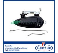 FIAT Grande Punto Manija Exterior Puerta Abatir Delantera Izq. 3P Negra