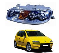 Fiat Punto 188 Faro Delantero H1/H1/H3 Con Luz Antiniebla Lado Izquierdo