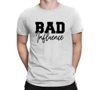 FIATI00P Bad Influence T-Shirt Streetwear Shirt Cotton Tops