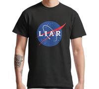 FIATI00P Best TO Buy Funny Liar Funny NASA Parody (Black) Premium T-Shirt
