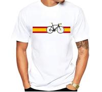 FIATI00P I Love Mountain Bike T-Shirt Summer Men Short Sleeve Bicycle Sport Lover White Casual Boy Te