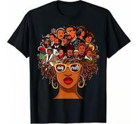 FIATI00P I Love My Roots Back Powerful History Month Pride DNA Gift T-Shirt