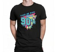 FIATI00P Men and Women T-Shirt Cotton Comfortable and Breathable The Post-90s Print Trendy 100% Cotton Shirt Top