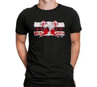 FIATI00P Men Cm Punk Aew World'S Best T-Shirt 100% Cotton Clothes Novelty Short Sleeve Crew Neck Shirt Tops