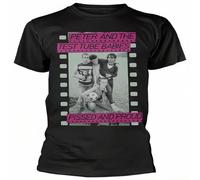 FIATI00P Peter and The Test Tube Babies 'Pissed and Proud' (Black) T-Shirt